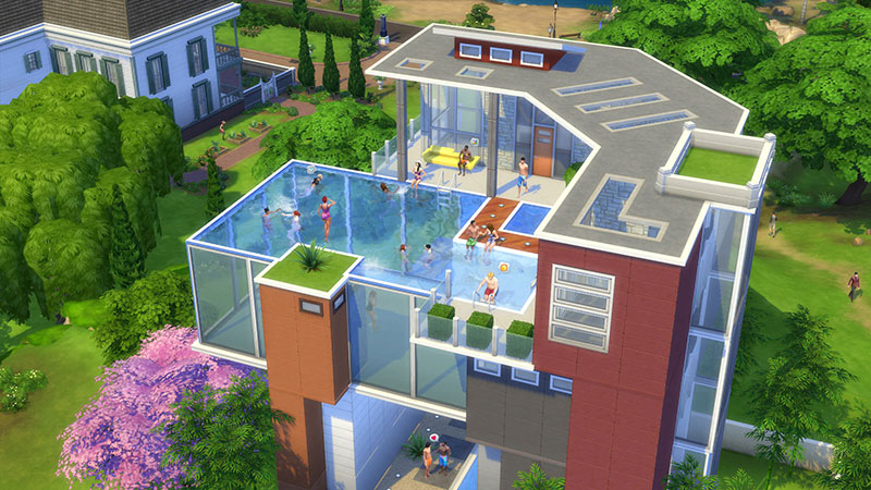 The Sims 4 Game: Design Their Homes