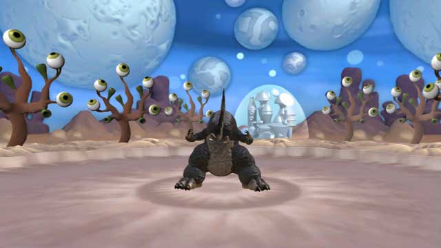 spore creepy and cute: landing hard