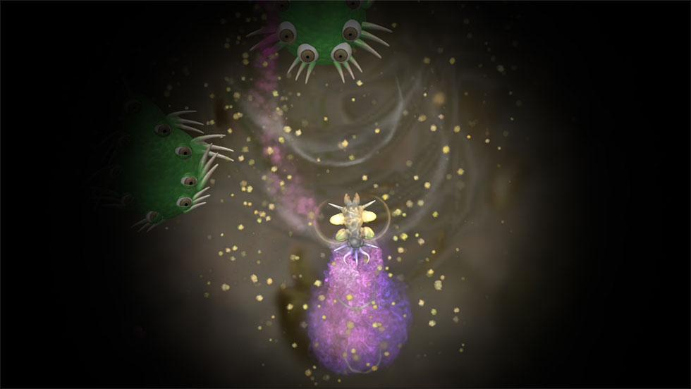 spore creepy and cute: sightless monster