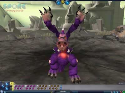 spore creepy cute feature